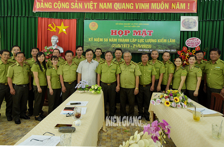 Kiên Giang họp mặt kỷ niệm ngày thành lập lực lượng kiểm lâm